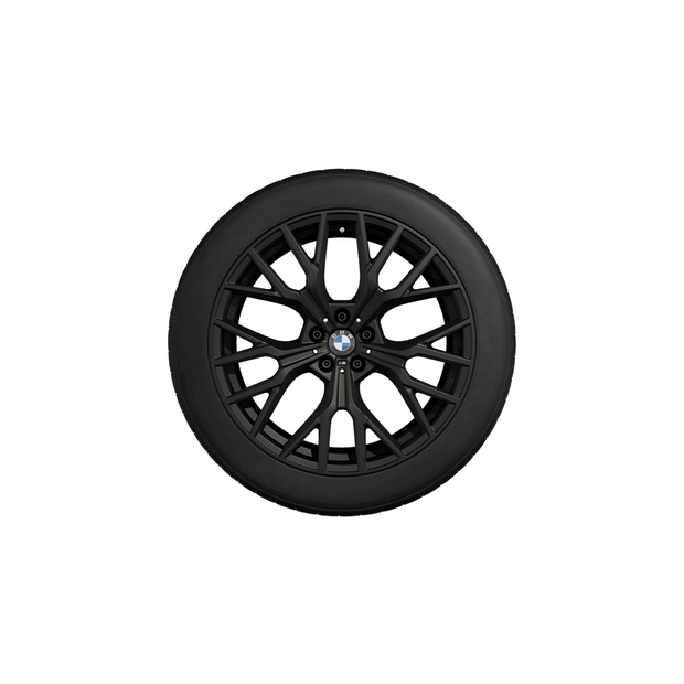 20" M performance vinterhjul 7 serie G70 og X3 G45. Y-eger 911 M jet black mat