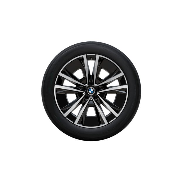 20" M vinterhjul iX3 NA5. Aerodynamikhjul 1047 M i bicolor
