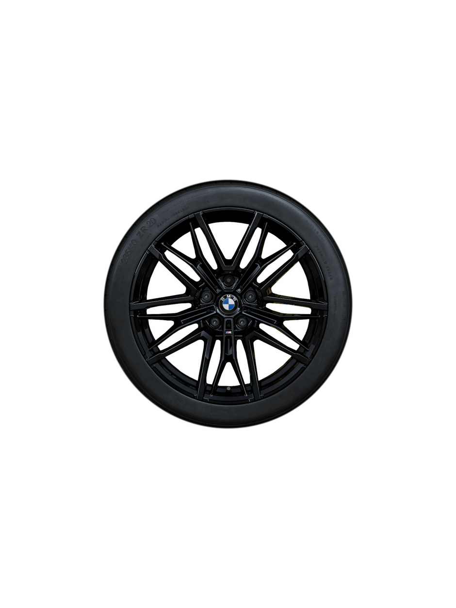 20" M vinterhjul 5 serie G90 M5 og 5 serie G99 M5 Touring. Dobbelteger 951 M jet black