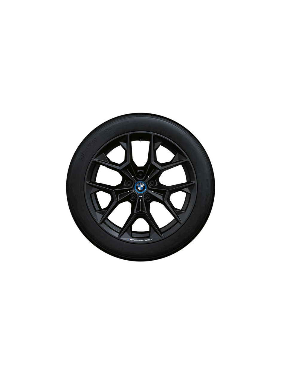 19" M performance vinterhjul 5 serie G60 Saloon og 5 serie G61 Touring. Y-eger 942 M jet black mat