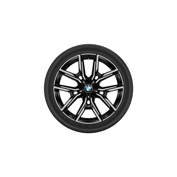 19" BMW M vinterhjulsæt i4 Gran Coupé og -LCI Y-eger 859 M bicolor