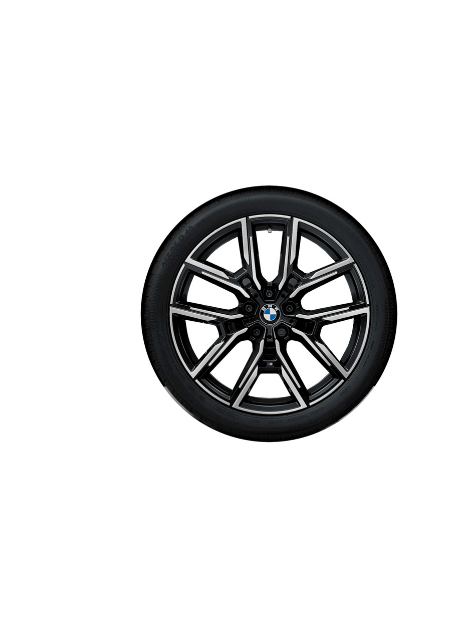 19" BMW M vinterhjulsæt 4 serie G26 Gran Coupé, 4 serie G26 Gran Coupé LCI, i4 G26 Gran Coupé og i4 G26 Gran Coupé LCI.Y-eger 859 M jet black