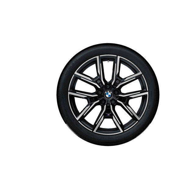 19" BMW M vinterhjulsæt 4 serie G26 Gran Coupé, 4 serie G26 Gran Coupé LCI, i4 G26 Gran Coupé og i4 G26 Gran Coupé LCI.Y-eger 859 M jet black