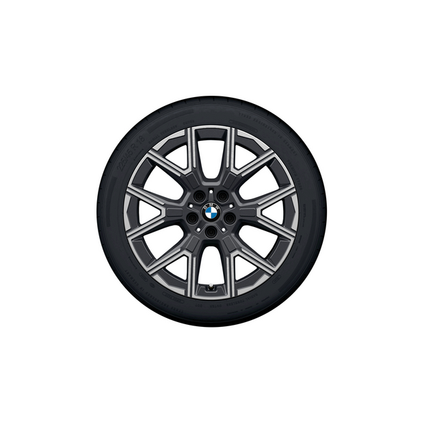 18" BMW vinterhjulsæt 1 serie F70 og 2 serie F74. Y-eger 974 bicolor