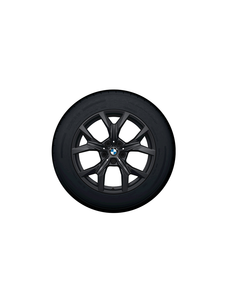 18" BMW vinterhjulsæt X3 G45. Y-eger 921 frozen midnight grey