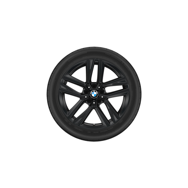 18" BMW vinterhjulsæt 2 serie G42, 3 serie G20 Saloon, 3 serie G20 Saloon LCI, 3 serie G21 Touring, 3 serie G21 Touring LCI, 4 serie G22 Coupé, 4 serie G22 Coupé LCI, 4 serie G23 Convertible og 4 serie G23 Convertible LCI. Dobbelteger 853 gunmetal grey
