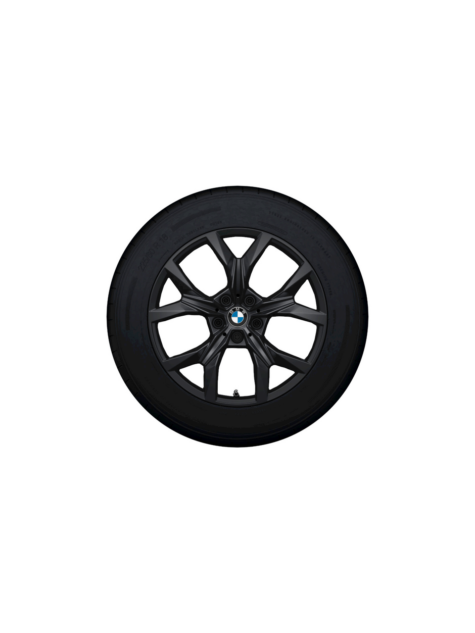 18" BMW vinterhjulsæt X3 G45. Y-eger 921 frozen midnight grey
