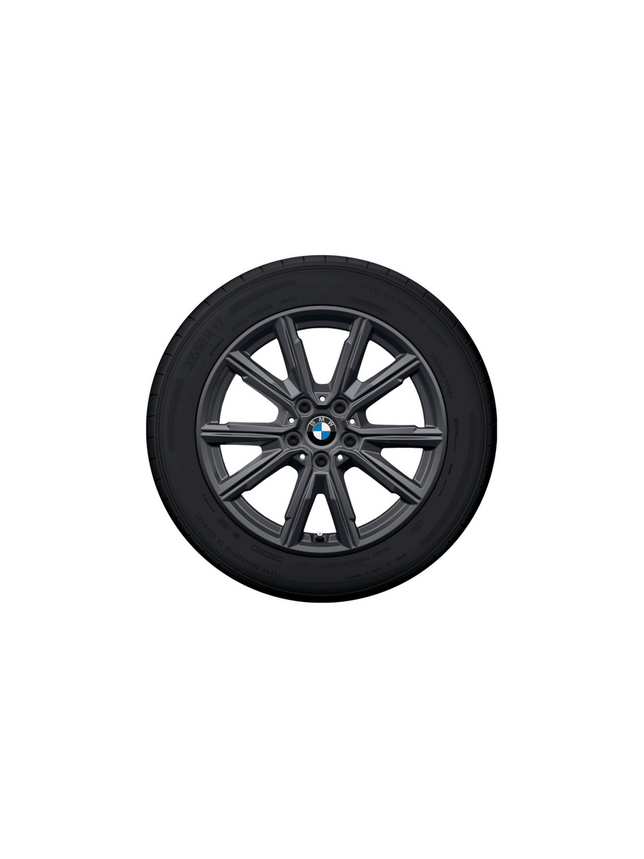 17" BMW 1 serie F70 og 2 serie F74V-eger 967 gunmetal grey
