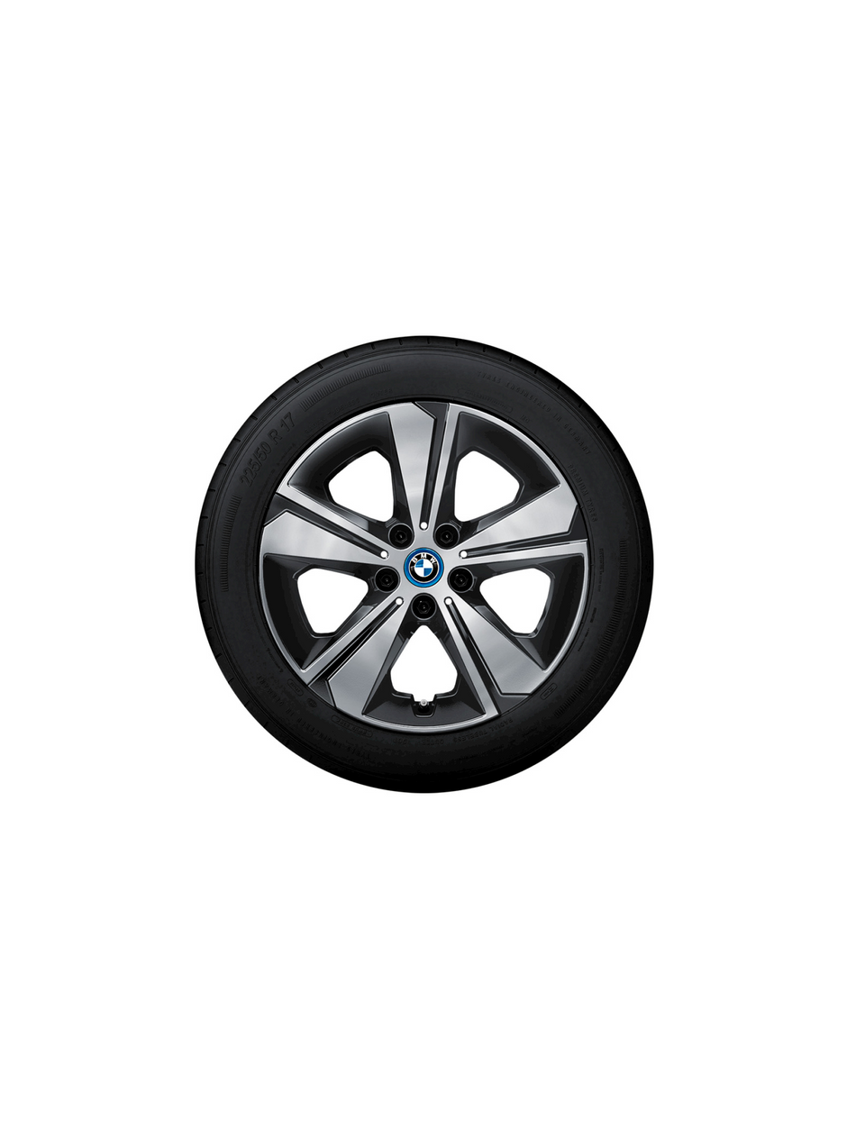 17" BMW vinterhjulsæt 4 serie G26 Gran Coupé, 4 serie G26 Gran Coupé LCI, i4 G26 Gran Coupé og i4 G26 Gran Coupé LCI. aerodynamikhjul 852 bicolor