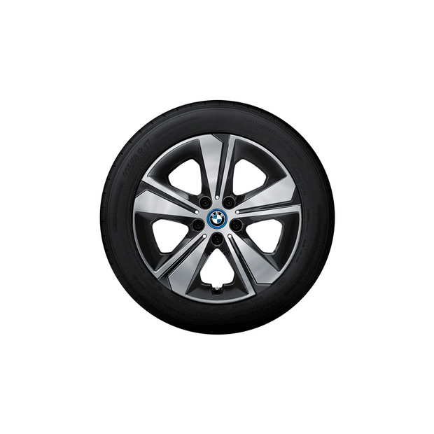 17" BMW vinterhjulsæt 4 serie G26 Gran Coupé, 4 serie G26 Gran Coupé LCI, i4 G26 Gran Coupé og i4 G26 Gran Coupé LCI. aerodynamikhjul 852 bicolor