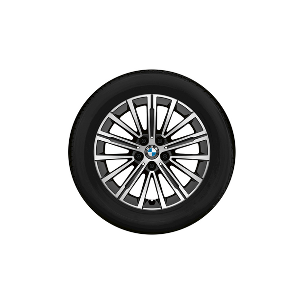 17" BMW vinterhjulsæt X1/iX1 og X2/iX2 V-eger 833 bicolor