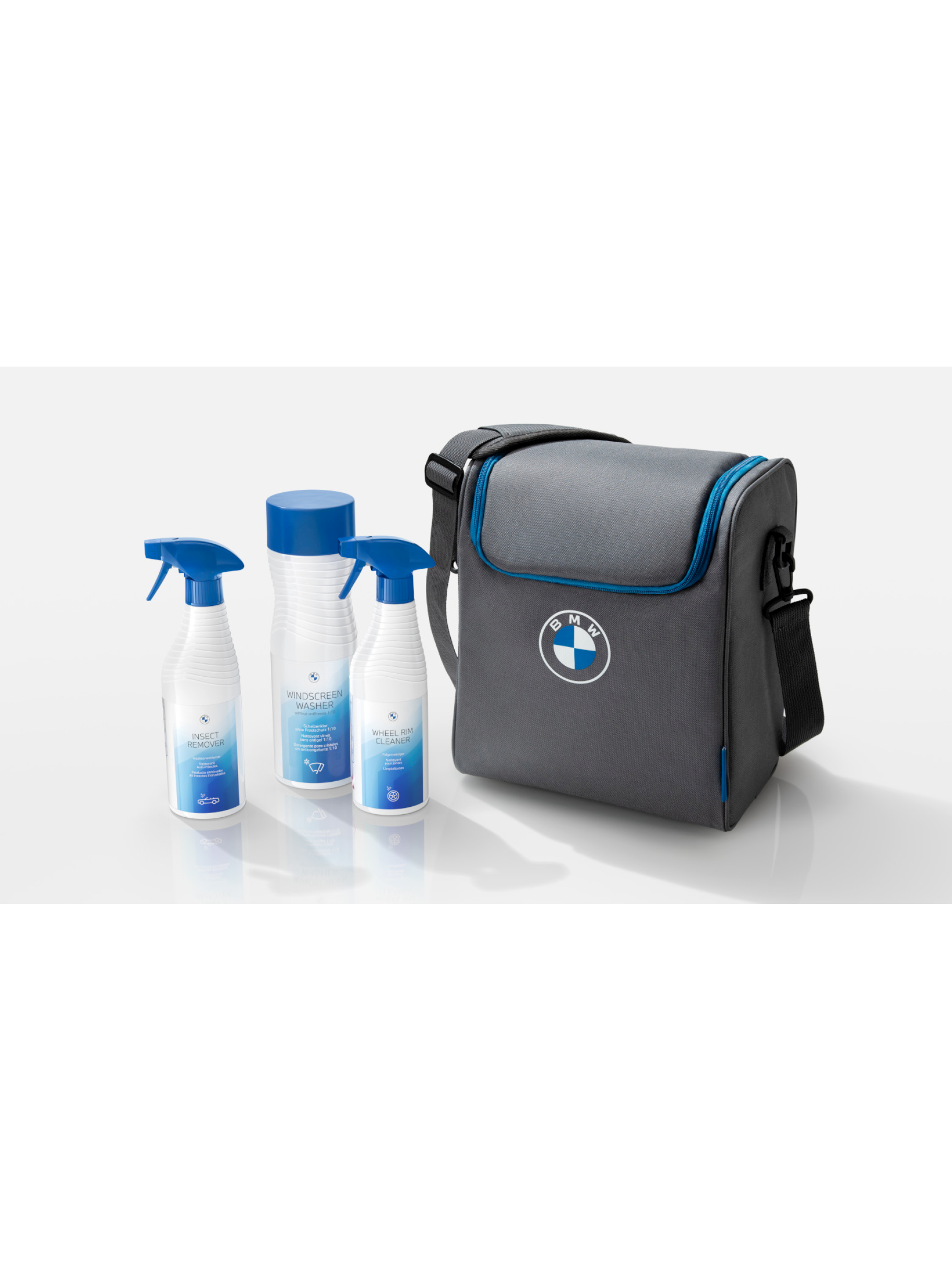 BMW taske med plejemidler - sommerudgave