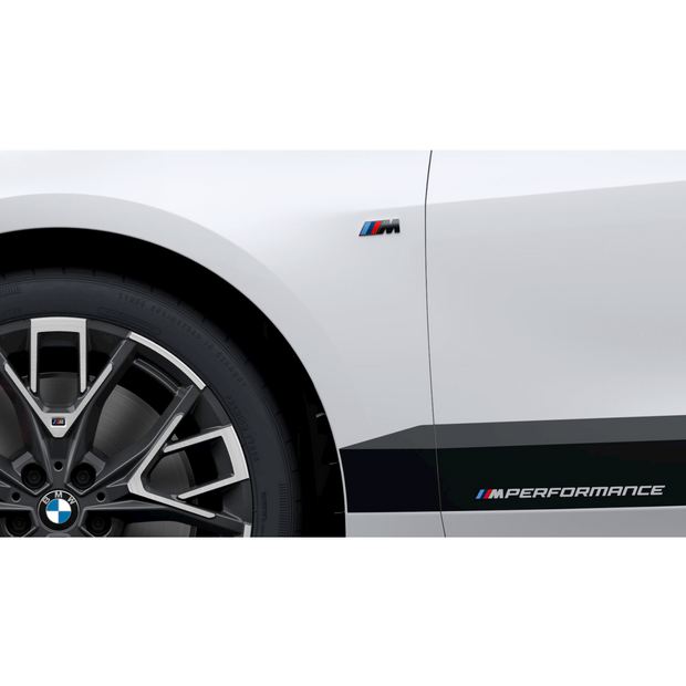BMW M logoer side sort højglans