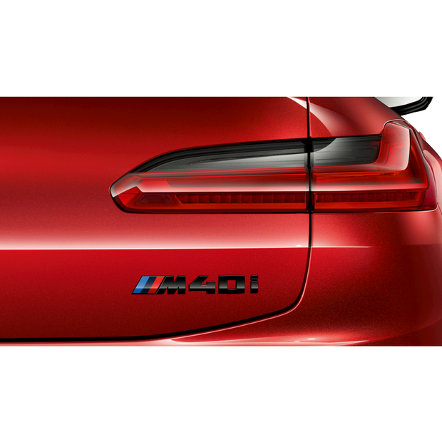 BMW M Modelpåskrift X4 M40i i sort højglans