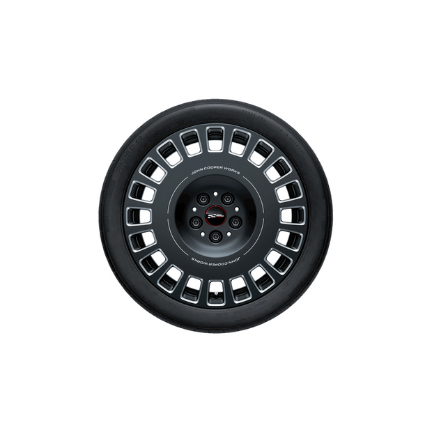 MINI 18" JCW rallye spoke frozen midnight grey, vinterhjulsæt
