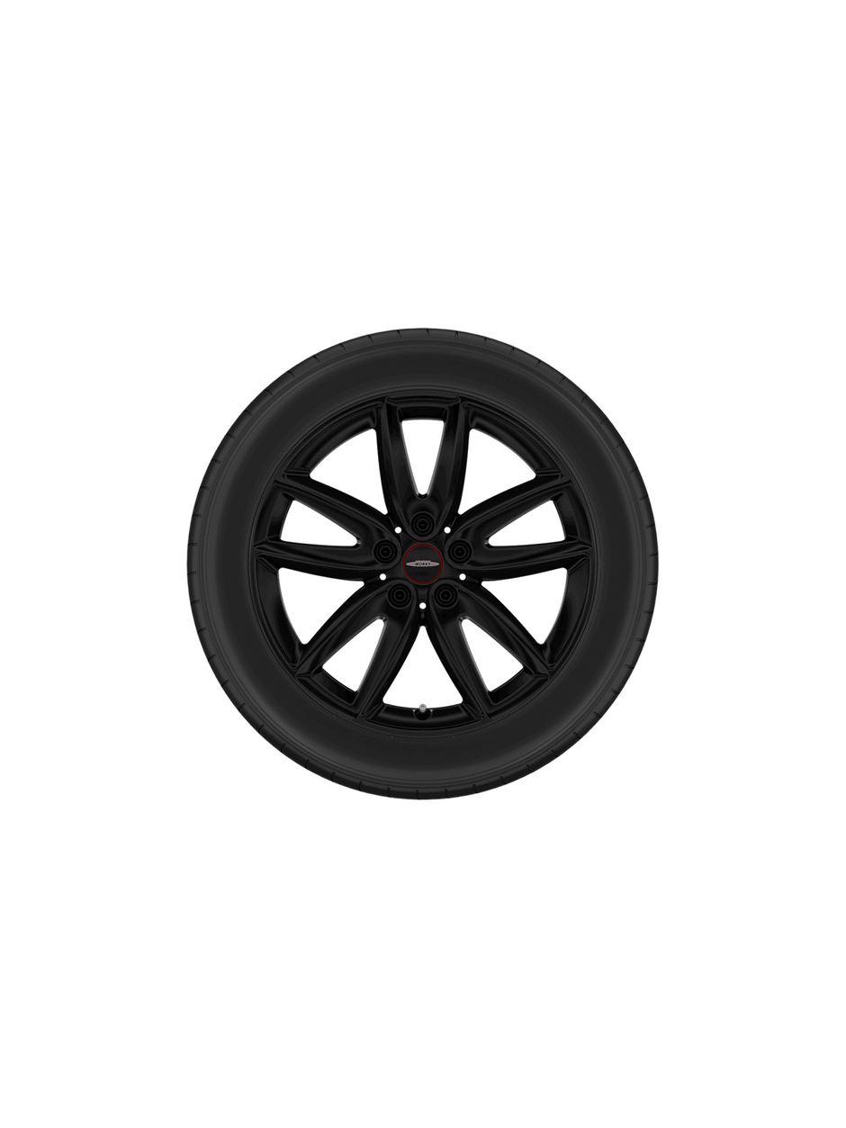 18" JCW grip spoke jet black, vinterhjulsæt