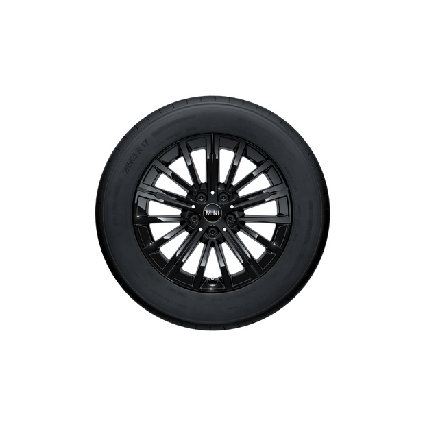 17" MINI V-spoke jet black, vinterhjulsæt
