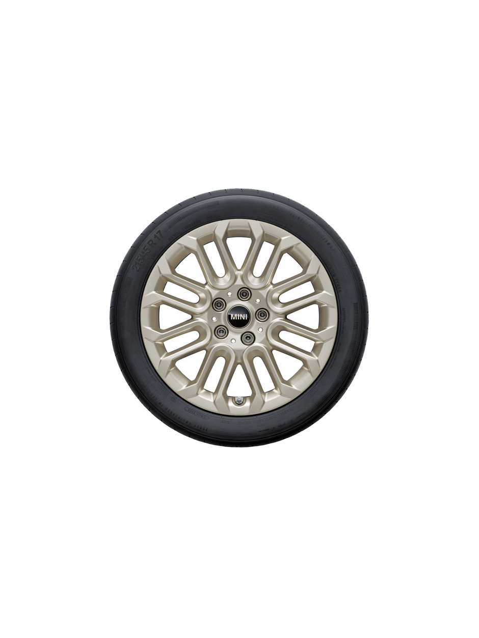 17" MINI U-eger Vibrant silver, vinterhjulsæt