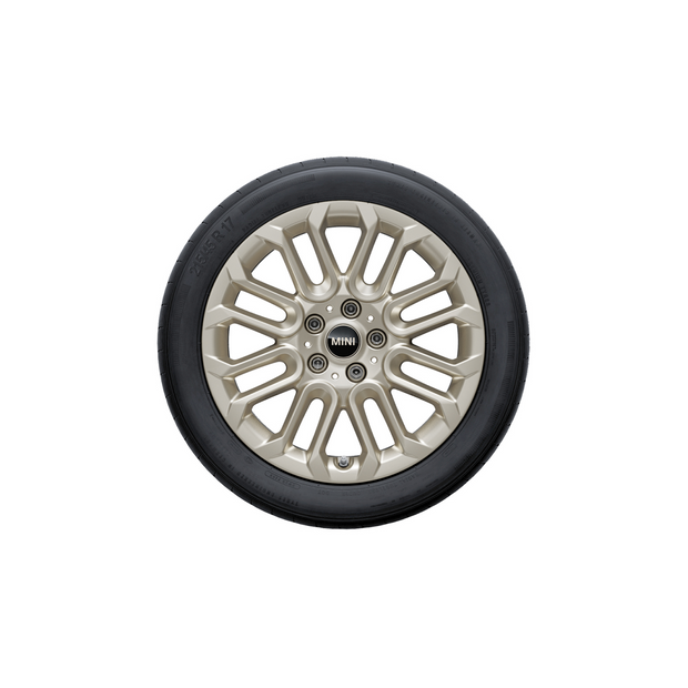 17" MINI U-eger Vibrant silver, vinterhjulsæt