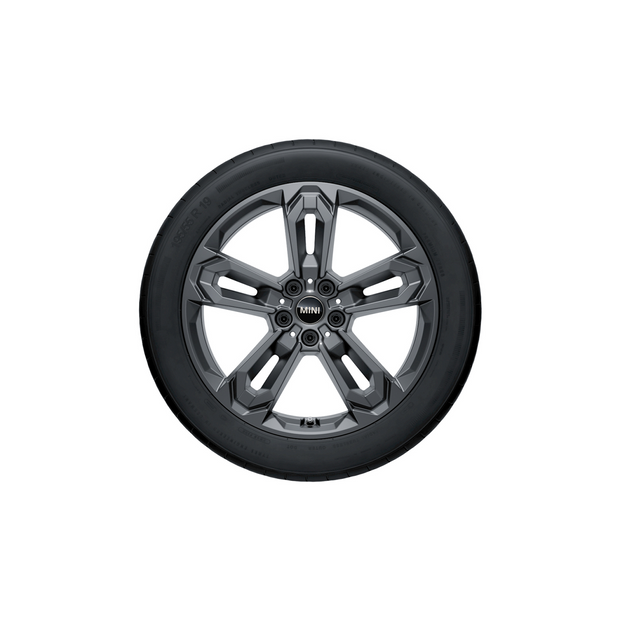 17" JCW start spoke jet black, vinterhjulsæt