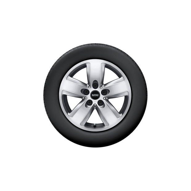 16" MINI revolite spoke bright silver, vinterhjulsæt