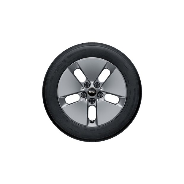 16" MINI pin spoke lightning grey, vinterhjulsæt