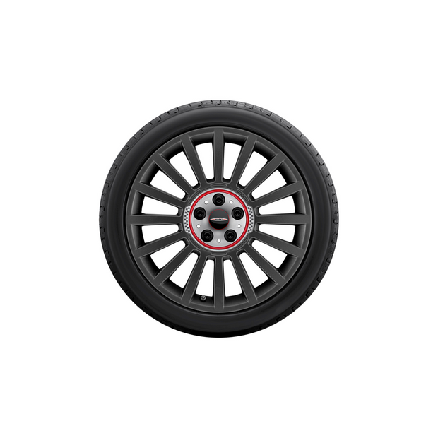 19" JCW rallye spoke 536 bicolor, sommerhjulsæt