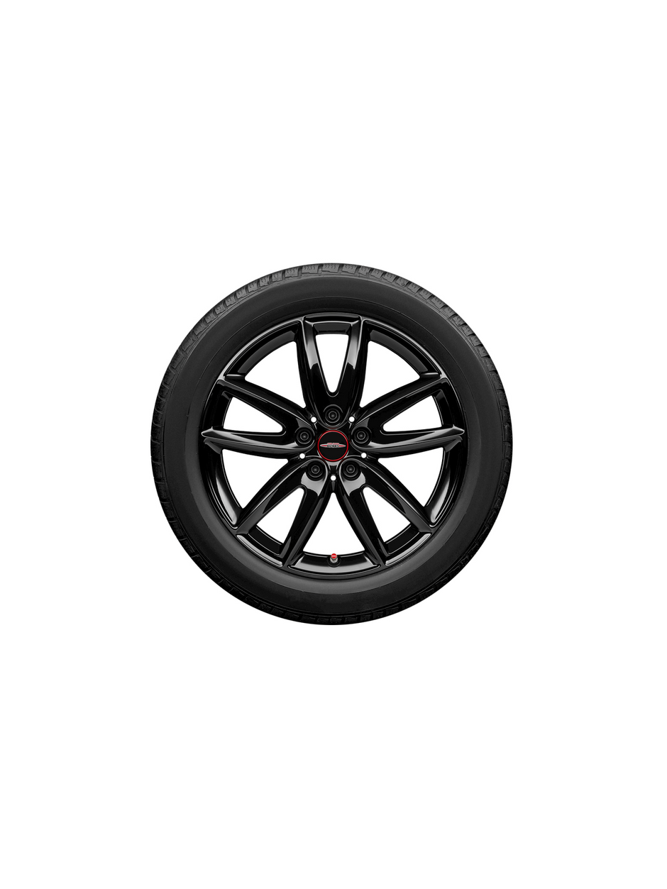18" JCW grip spoke 815 jet black, sommerhjulsæt