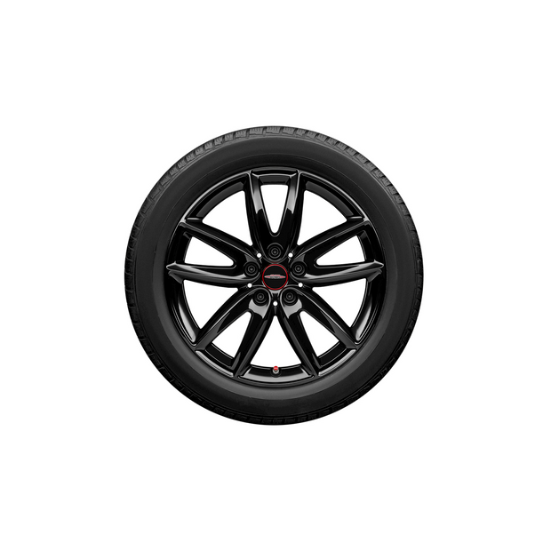 18" JCW grip spoke 815 jet black, sommerhjulsæt