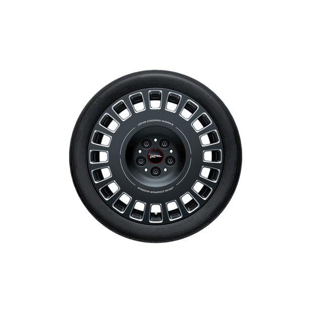18" JCW rallye spoke frozen midnight grey, sommerhjulsæt