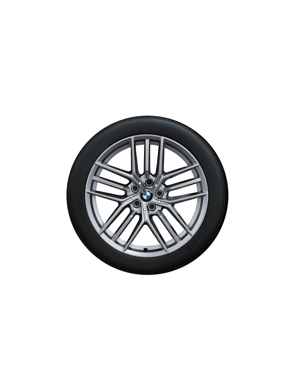 19" BMW vinterhjul 5 serie G60 Saloon og 5 serie G61 Touring. Triplex eger 933 refined silver