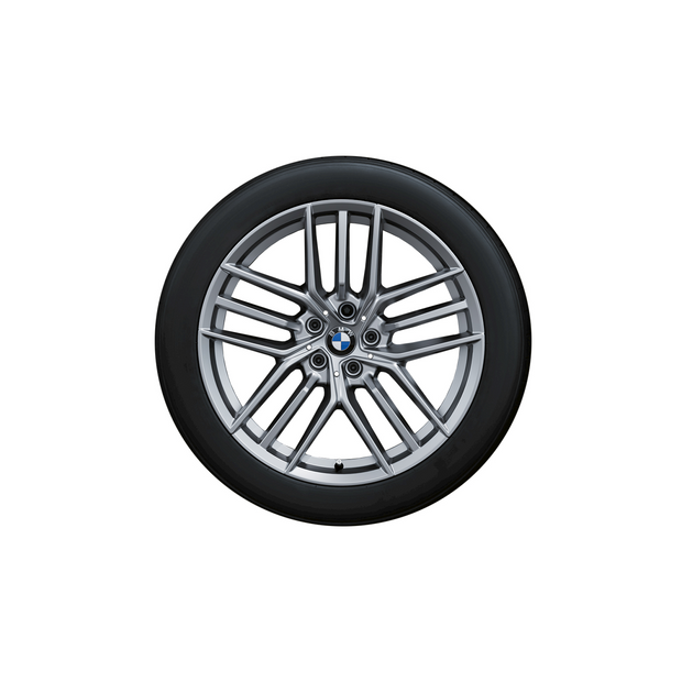 19" BMW vinterhjul 5 serie G60 Saloon og 5 serie G61 Touring. Triplex eger 933 refined silver