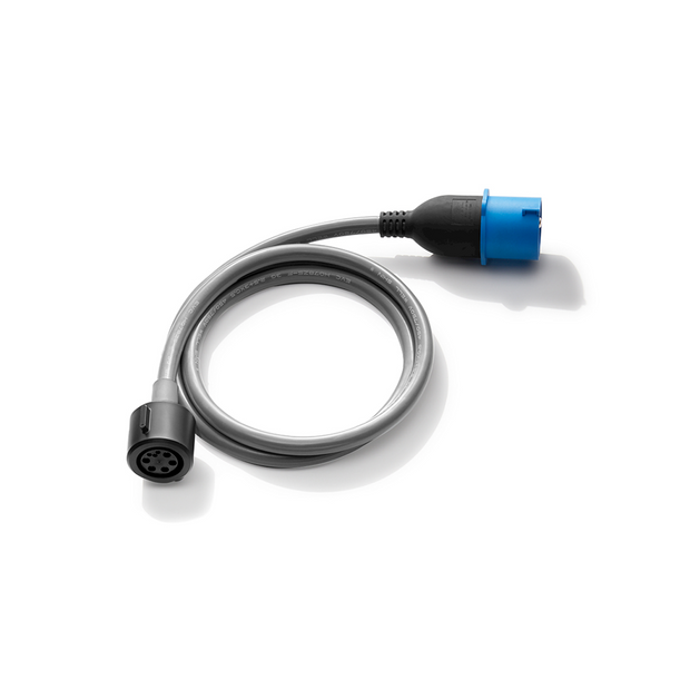 Adapterkabel CEE 16 A blåt til flexible fast charger 2.0 (mode 2)