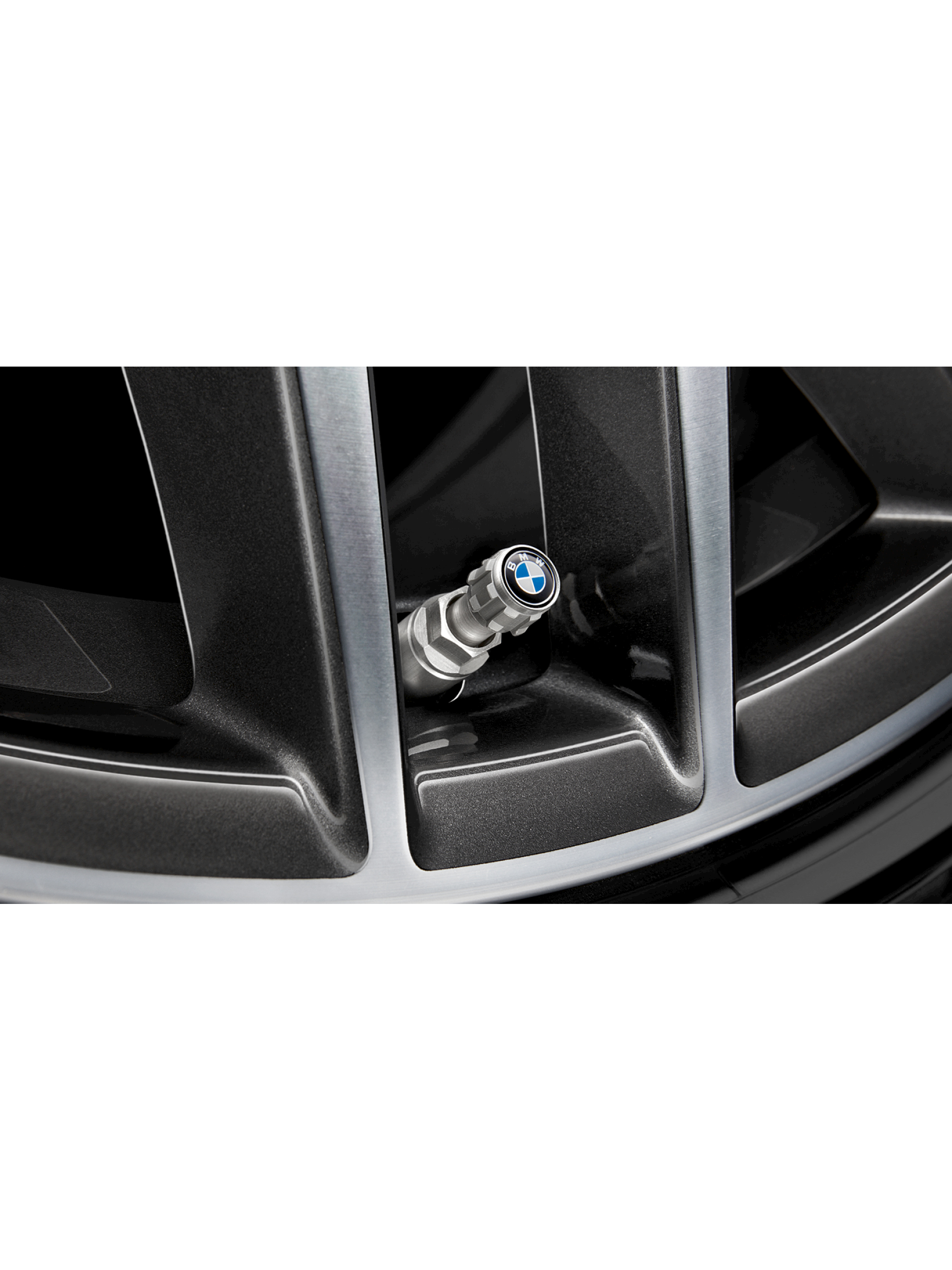BMW ventilhætter med logo