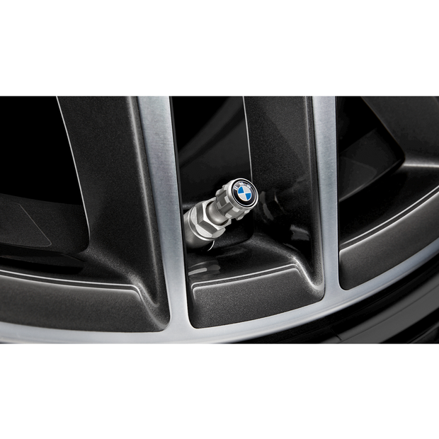 BMW ventilhætter med logo