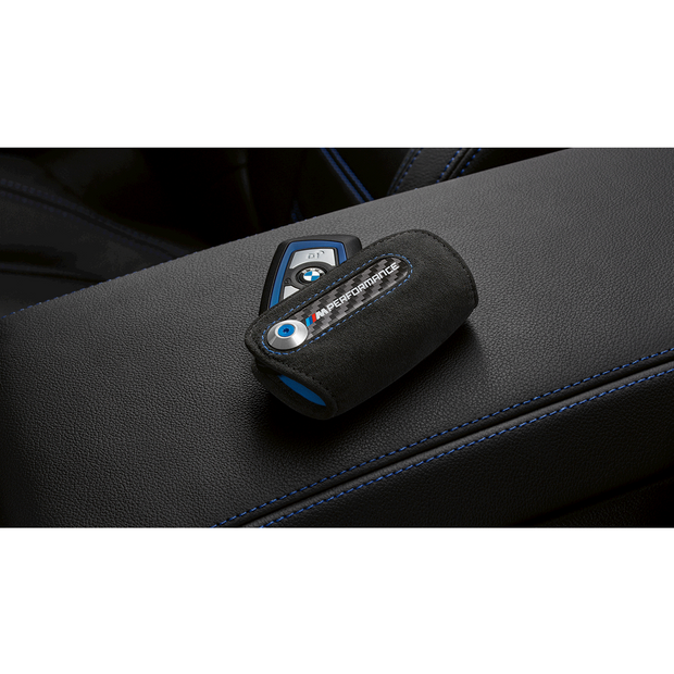 M Performance nøgleetui i Alcantara/carbon