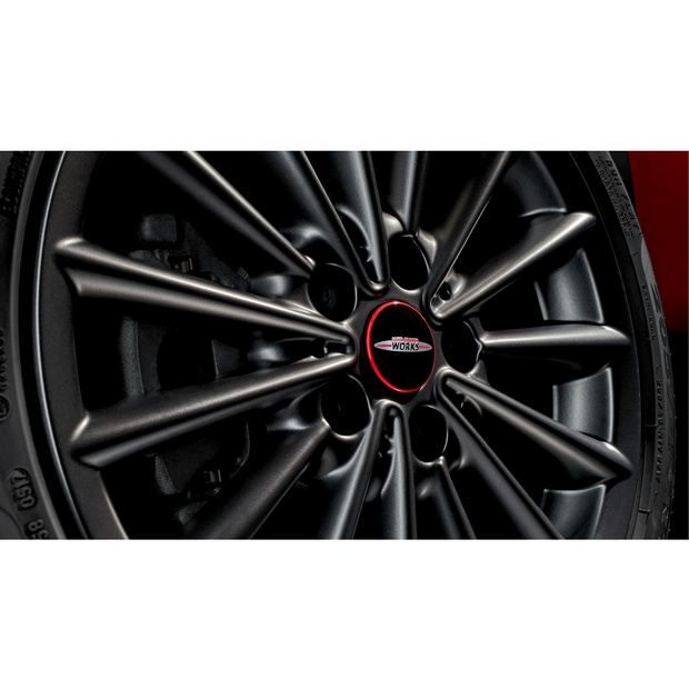 MINI JCW hjulnavafdækning fast