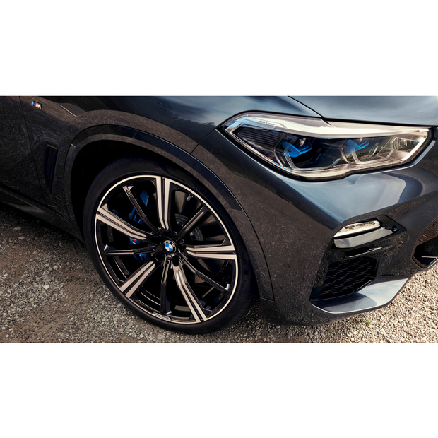 22" M performance X5 G05 LCI, X5L G18 LCI og X6 G06 LCI. Stjerneeger 749 M bicolor, sommerhjulsæt