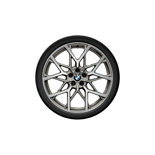 20" M performance 2 serie G42, 3 serie G20 Saloon, 3 serie G20 Saloon LCI, 4 serie G22 Coupé og 4 serie G22 Coupé LCI. Y-eger 795 M jet black mat, sommerhjulsæt