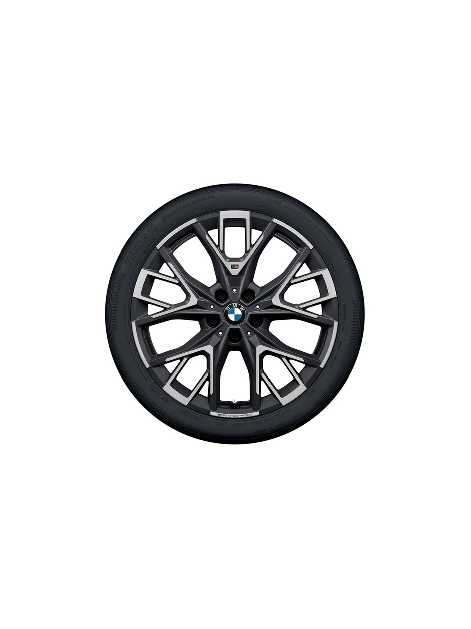 19" BMW M performance 1 serie F70 og 2 serie F74 Gran Coupé. Y-eger 979 M bicolor sommerhjulsæt