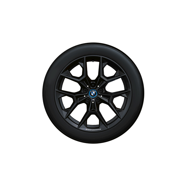 19" BMW M performance 5 serie G60 Saloon og 5 serie G61 Touring. Y-eger 942 M jet black mat sommerhjulsæt