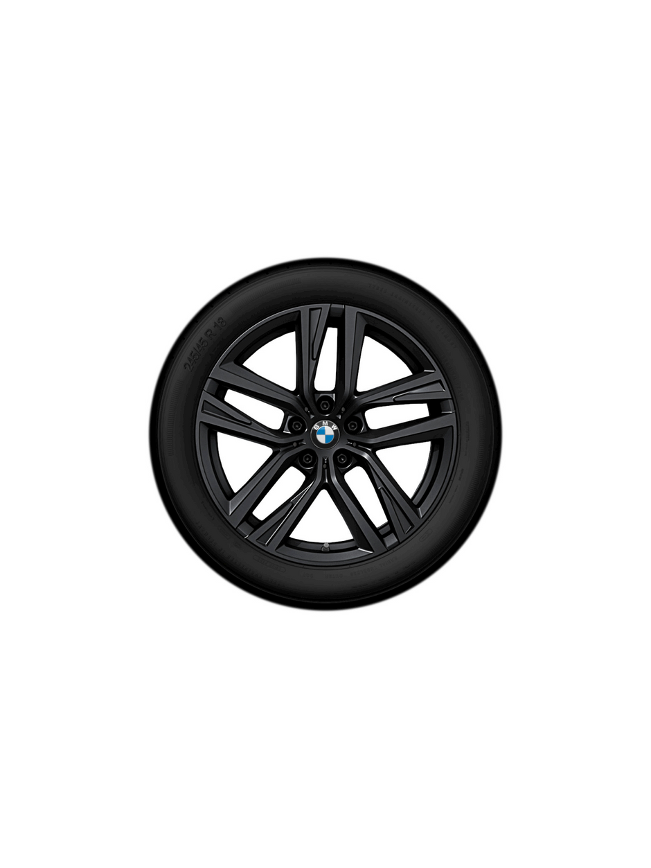 18" BMW 4 serie G26 Gran Coupé og 4 serie Gran Coupé LCI. Dobbelteger 853 gunmetal grey sommerhjulsæt