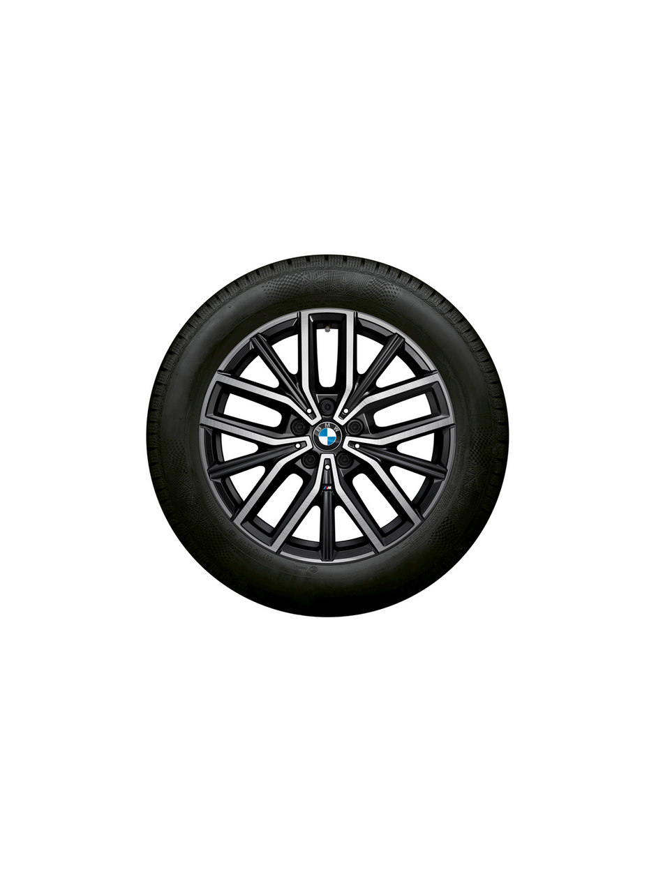18" M X1/iX1 U11 og X2/iX2 U10. Dobbelteger 838 M bicolor sommerhjulsæt