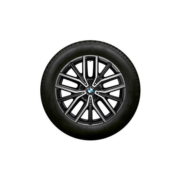 18" M X1/iX1 U11 og X2/iX2 U10. Dobbelteger 838 M bicolor sommerhjulsæt