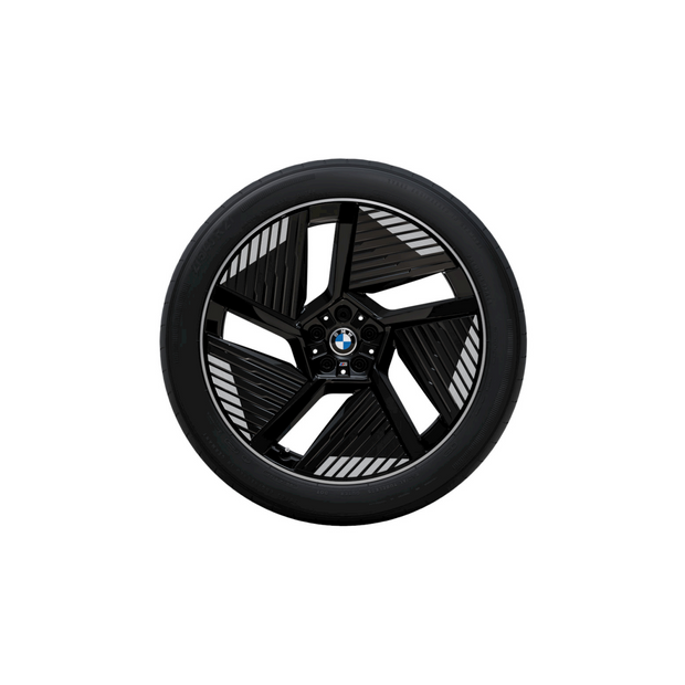 21" M vinterhjul iX3 NA5. Aerodynamikhjul 1051 M i bicolor, jet black uni