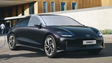 Hyundai Ioniq 6 my23 is /solskærm
