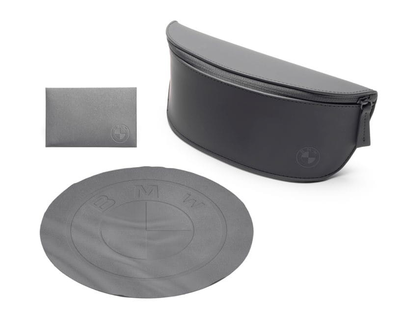 BMW solbriller maske, farvede laserbehandlede linser med logo